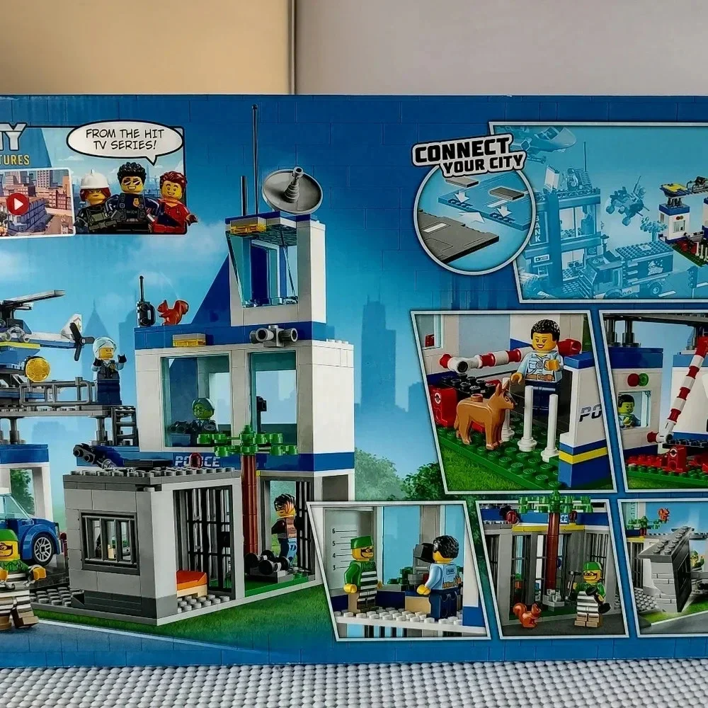 Lego City 60316 Police Station NWT Building Toy Set